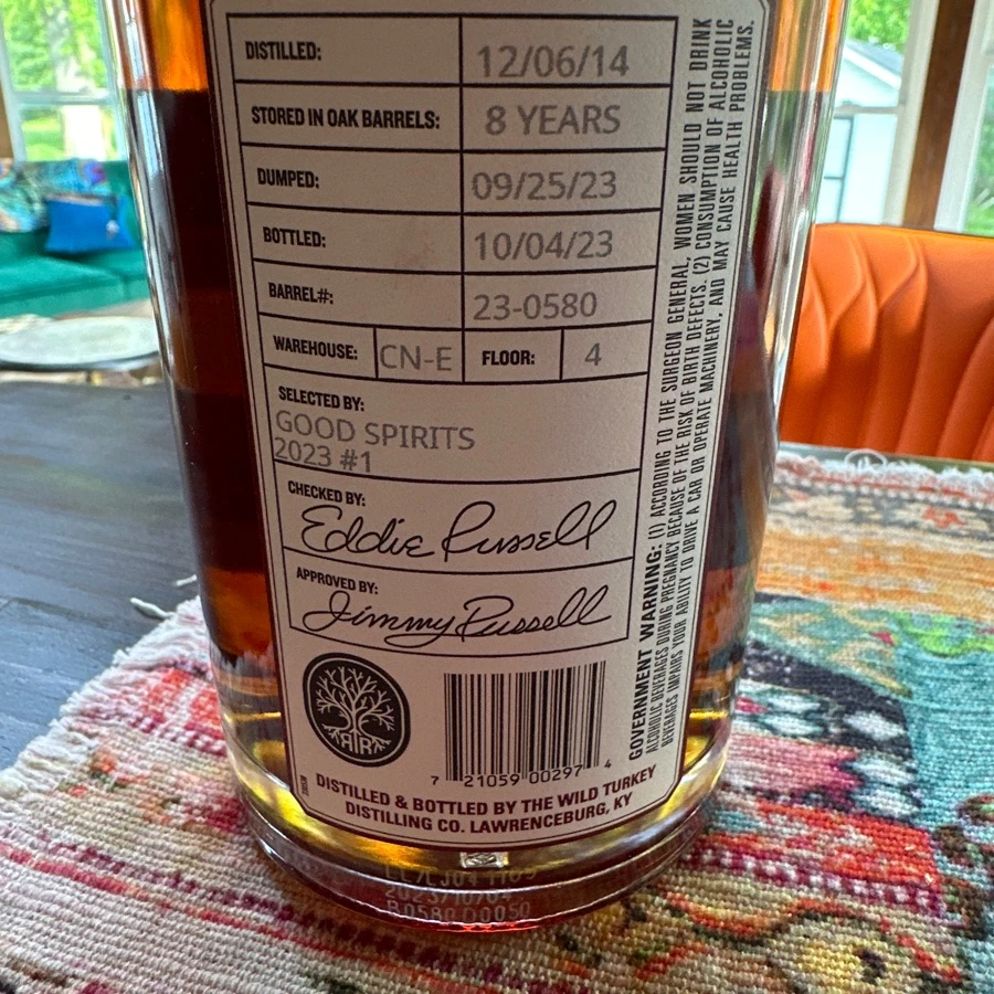 Russell's Reserve Private Barrel Selection 23-0580