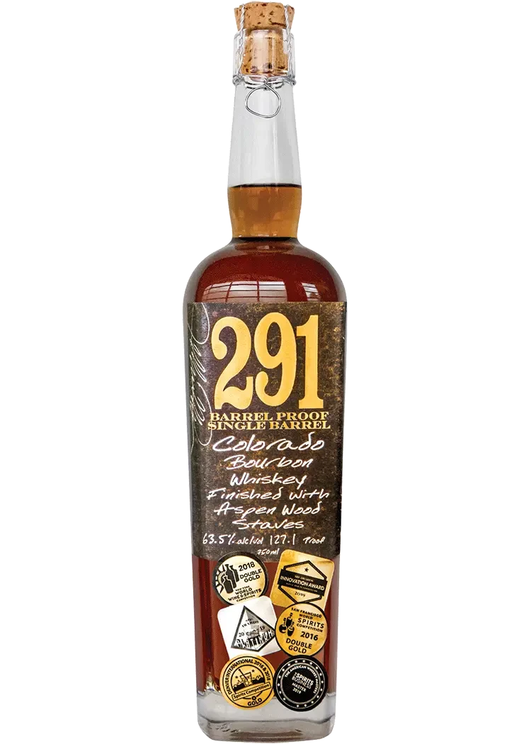 291 Barrel Proof Single Barrel Colorado Bourbon Whiskey