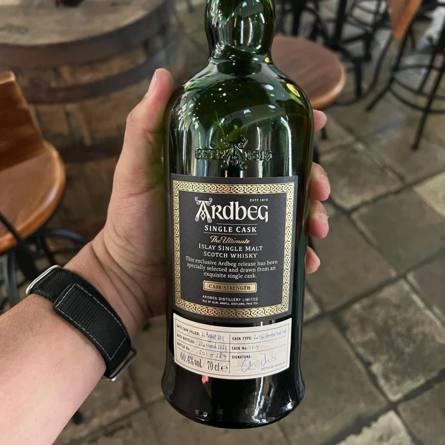 Ardbeg Single Cask Strength 7yo Cote-Rotie Cask