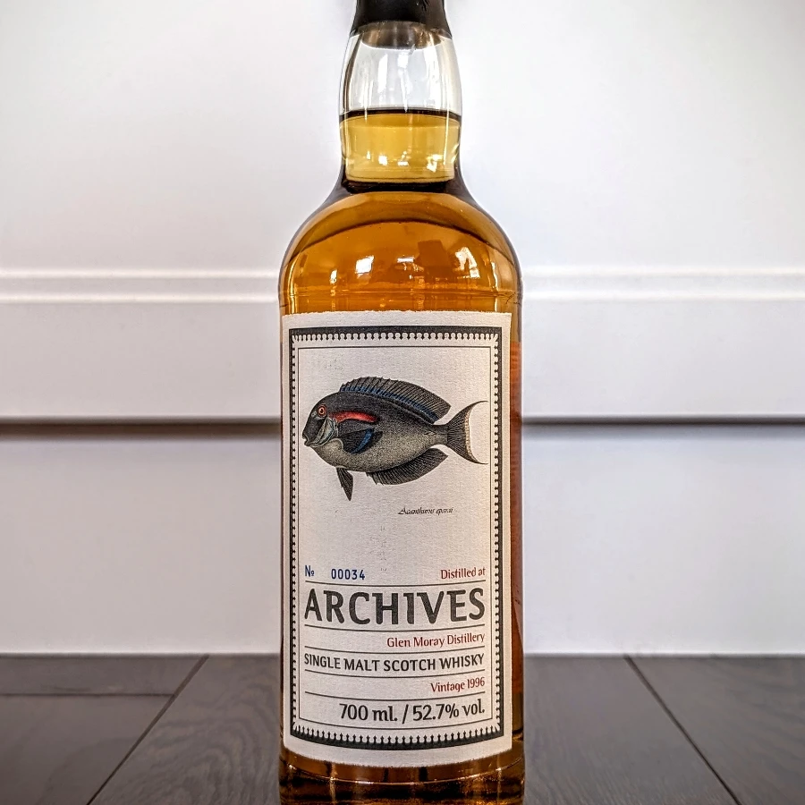 Archives Glen Moray 1996 22 Year Single Malt Scotch Whisky