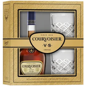 Courvoisier Vs With 2 Glasses Gift