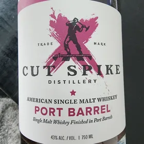 Cut Spike American Single Malt Port Barrel