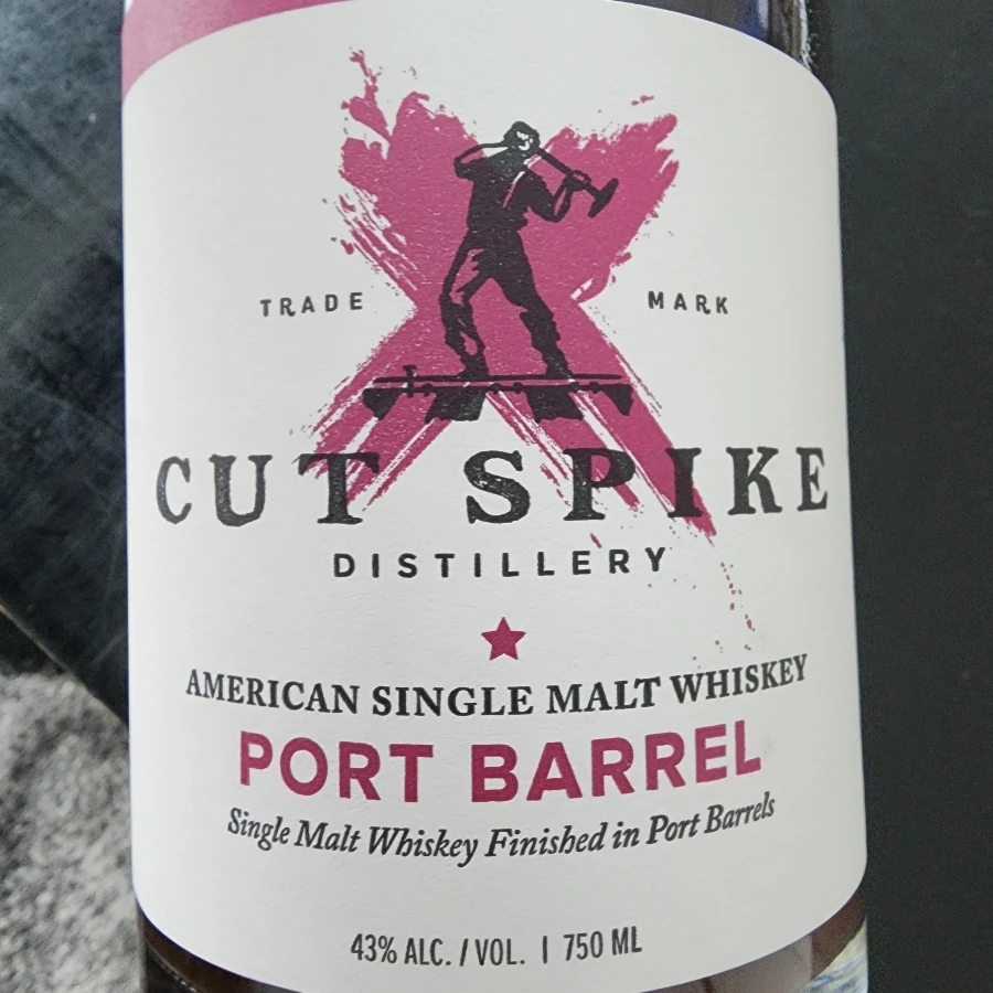 Cut Spike American Single Malt Port Barrel