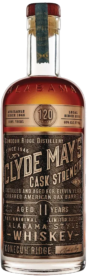 Clyde May's 11 Year Cask Strength Alabama-Style Whiskey