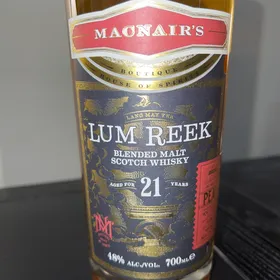 MacNair's Lum Reek Peated 21 Yr Old Blended Malt Scotch