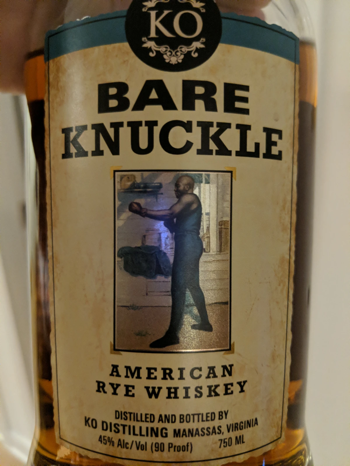 Bare Knuckle American Rye Whiskey