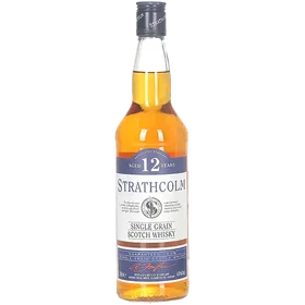 Strathcolm 12 Single Grain Scotch Whisky