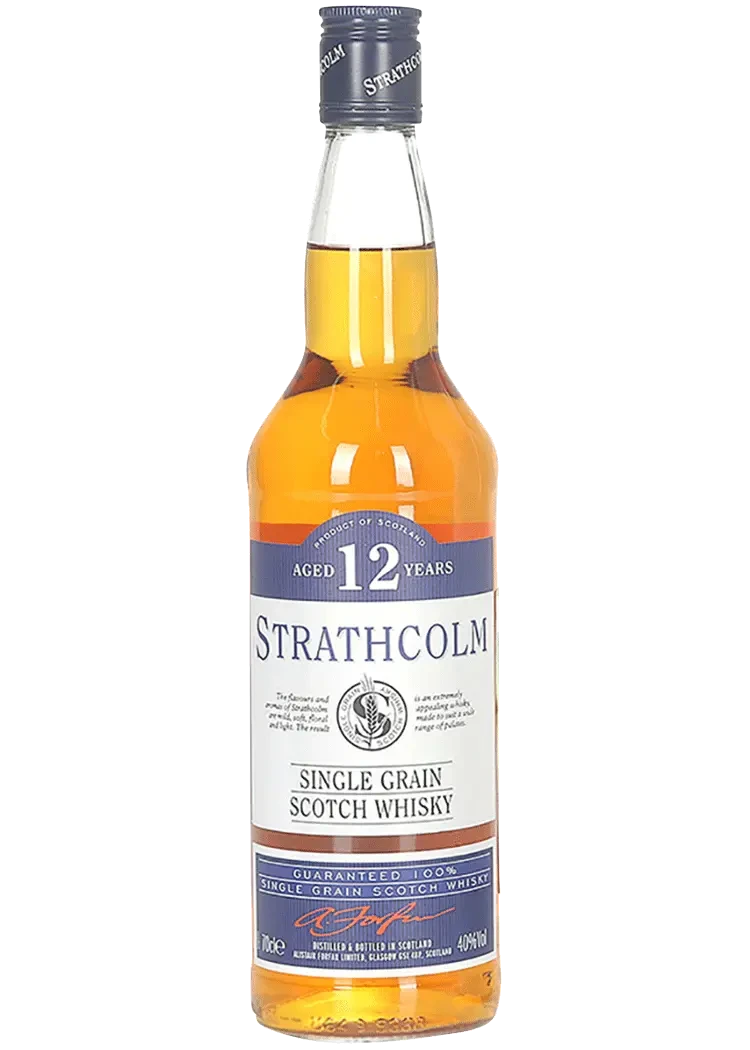 Strathcolm 12 Single Grain Scotch Whisky