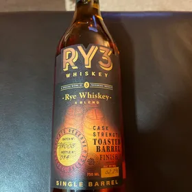 RY3 Cask Strength Toasted Barrel