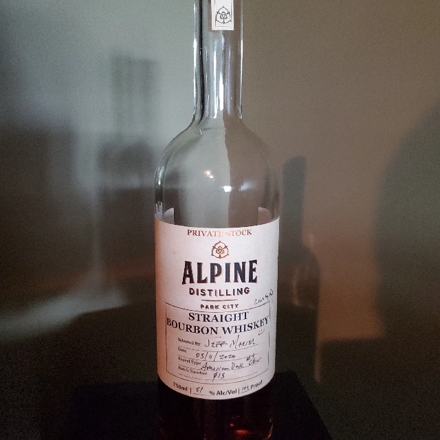 Alpine Distilling Bourbon