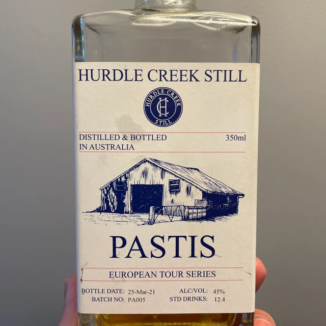 Hurdle Creek Still Pastis