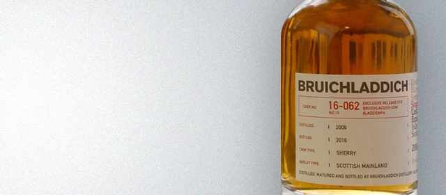 Bruichladdich #LaddieMP4 Cask #16-062: Sherry