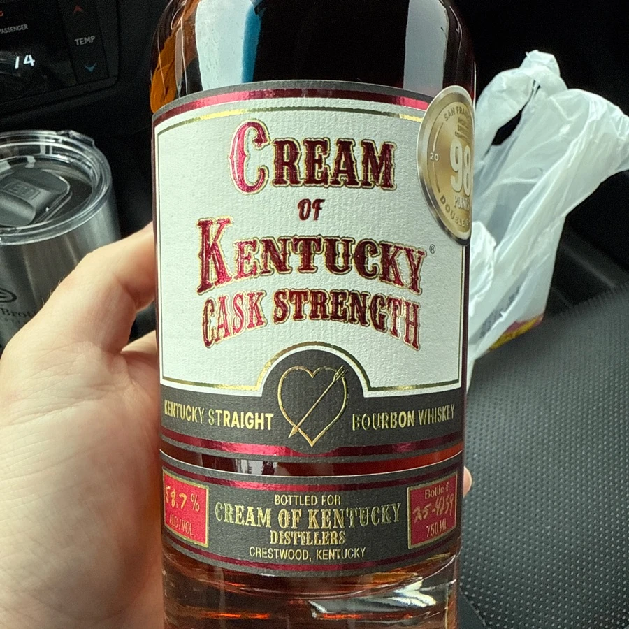 Cream of Kentucky Cask Strength Bourbon