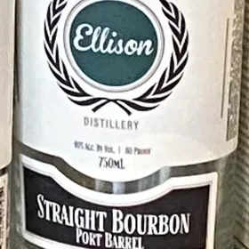 Ellison Straight Bourbon Port Barrel