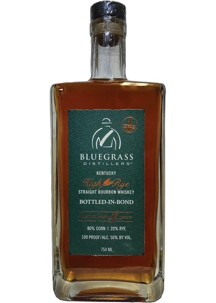 Bluegrass Distillers Bottled in Bond Blue Corn Bourbon