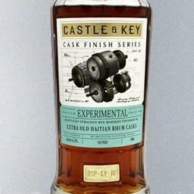 Castle & Key Experimental Series Rye Whiskey Finished in Extra Old Haitian Rhum Casks
