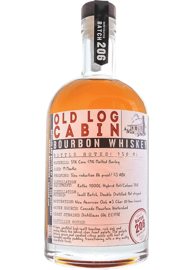 Old Log Cabin Straight Bourbon Whiskey