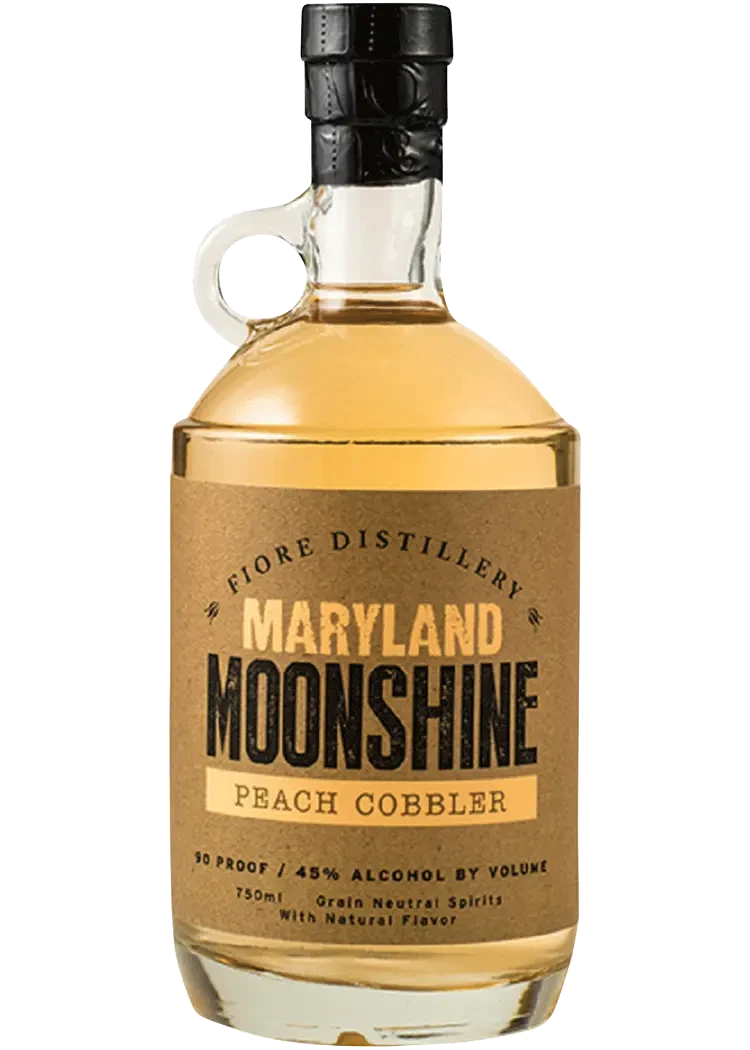 Maryland Moonshine Peach Cobbler