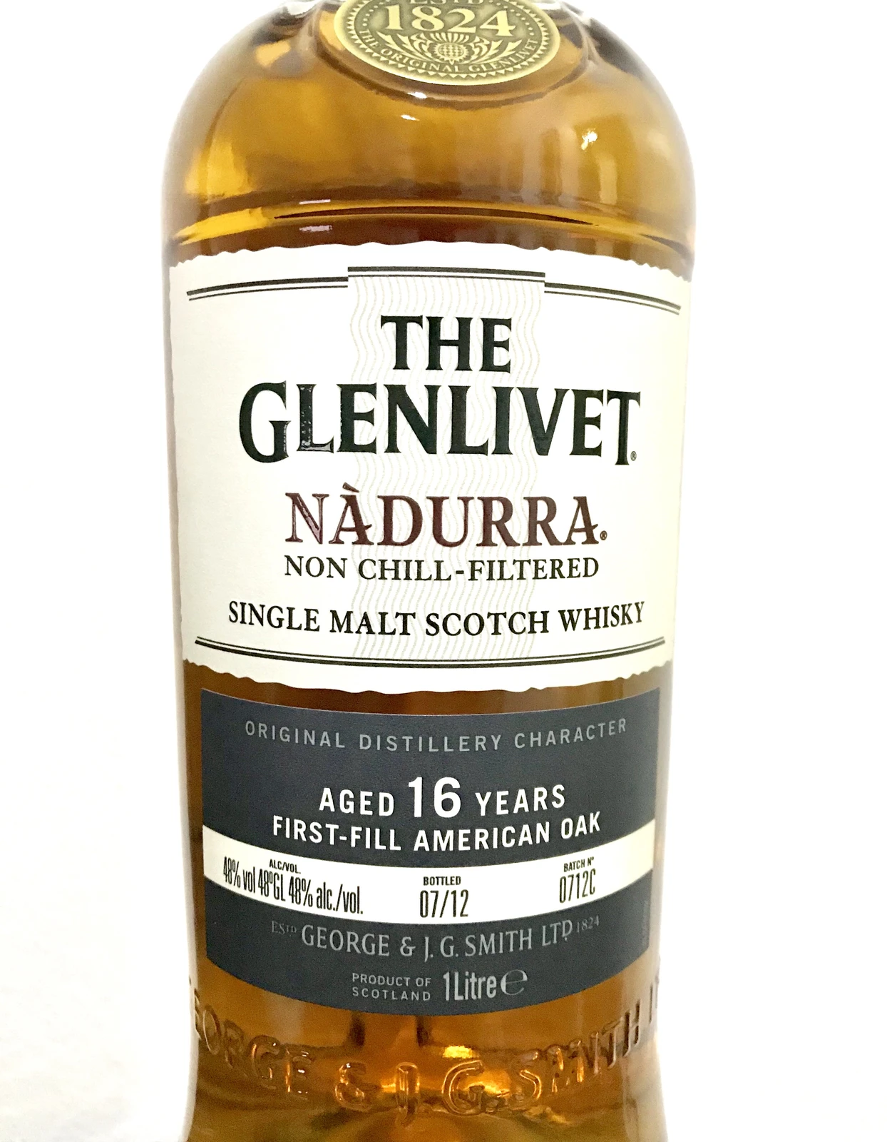 Glenlivet 16 Year Nàdurra First Fill American Oak