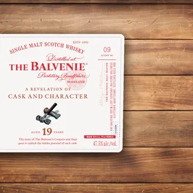 Balvenie A Revelation of Cask and Character 19 Year