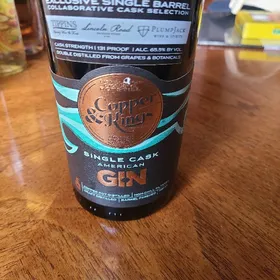 Copper & Kings Single Cask American Gin