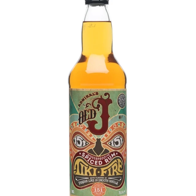 Admiral's Old J Tiki Fire