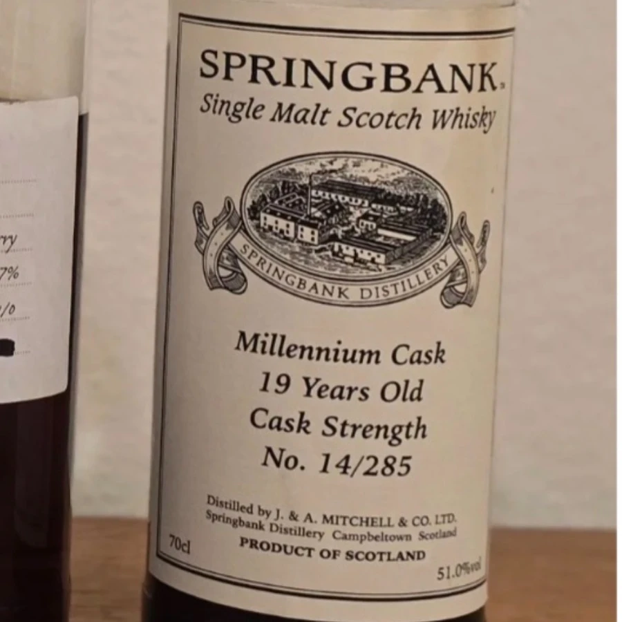 Springbank Millennium Cask 19 Years Old