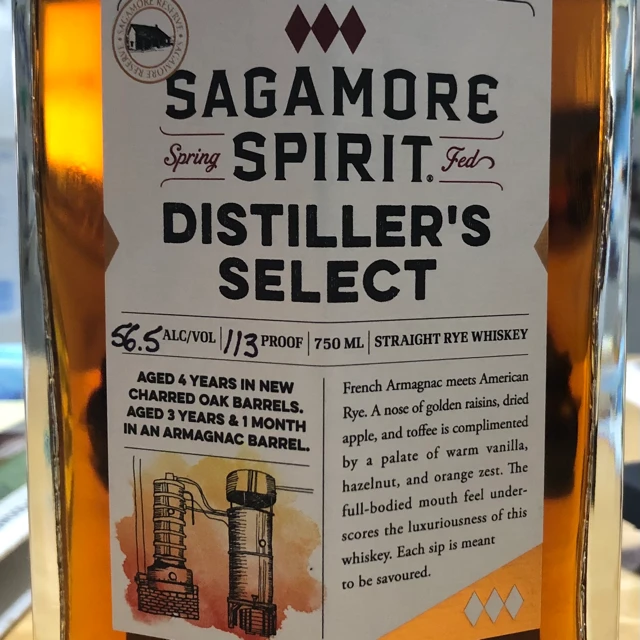 Sagamore Spirit Distiller's Select Armagnac Finish Rye