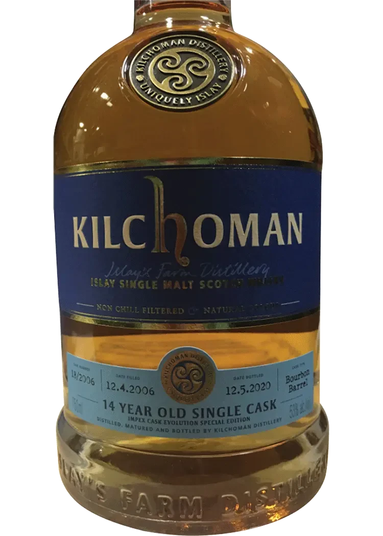 Kilchoman ImpEx Cask Evolution Single Cask 14 Year