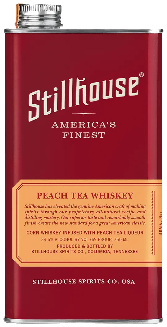 Stillhouse peach tea whiskey