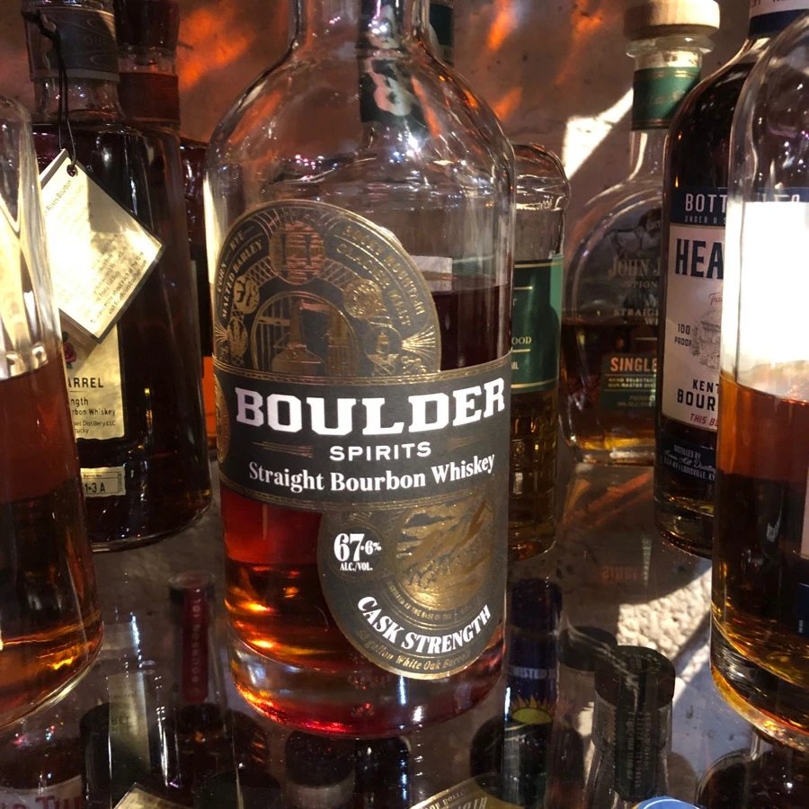 Boulder Spirits Straight Bourbon Whiskey Cask Strength