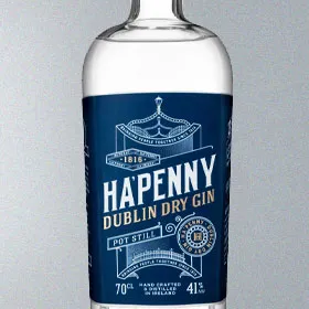 Ha'penny Dublin Dry Gin