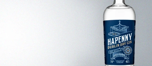 Ha'penny Dublin Dry Gin