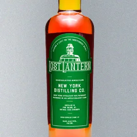New York Distilling Co. Straight Rye Finished in Apple Brandy Cask 2020 Single Cask #3 (Lost Lantern)