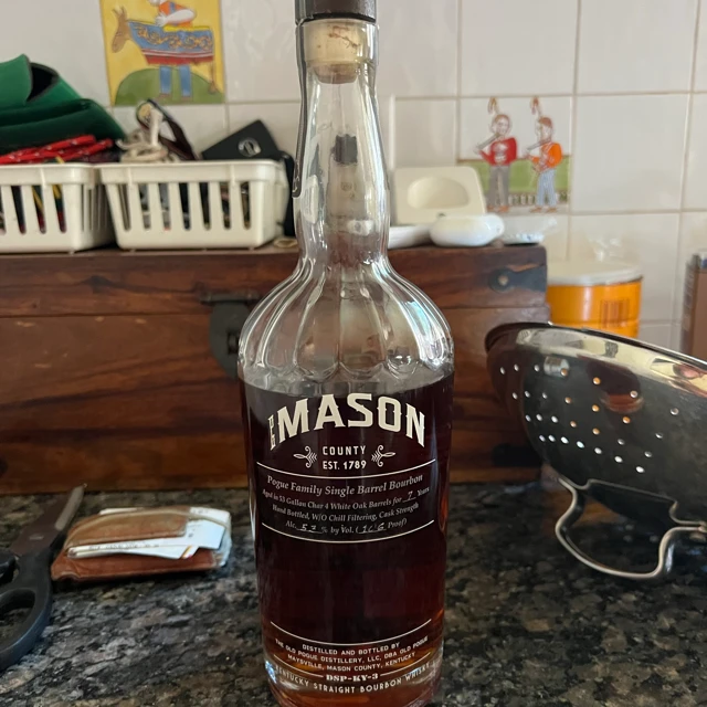 Mason County Pogue Family Single Barrel Bourbon