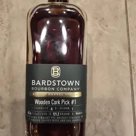Bardstown single barrel finish wooden cork pick #1
