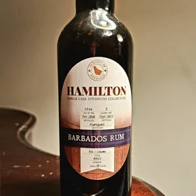 Hamilton Single Cask Strength Collection Foursquare 10 Year Old Barbados Rum