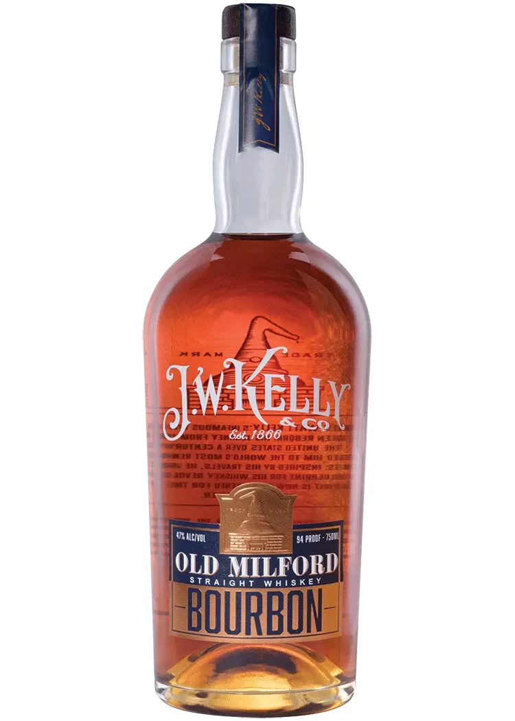 J.W. Kelly Old Milford Bourbon