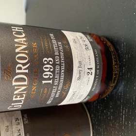 Glendronach 1993 24yr Cask 654