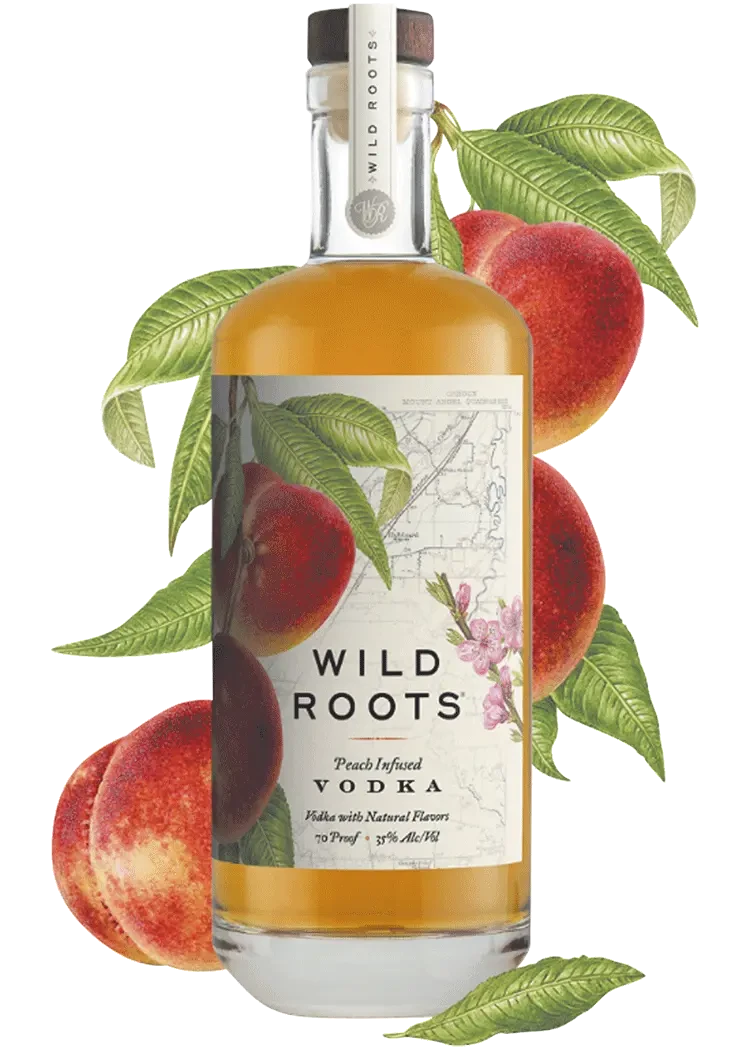 Wild Roots Peach Vodka