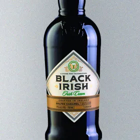 Black Irish Salted Caramel Irish Cream