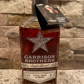 Garrison Brothers Single Barrel Hand-Selected for Total Wine & More