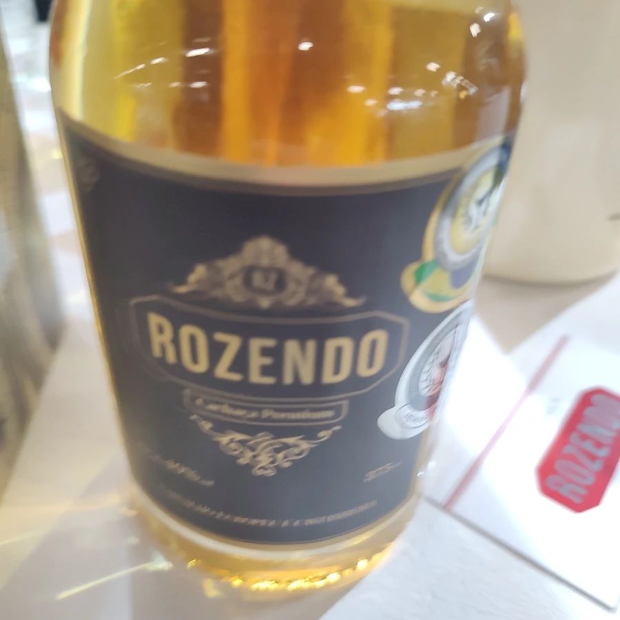 CACHAÇA ROZENDO PREMIUM BLEND CARVALHO EUROPEU & CASTANHEIRA