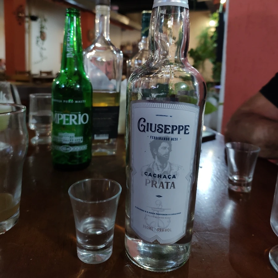 CACHAÇA GIUSEPPE PRATA