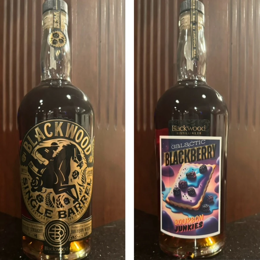 Blackwood Single Barrel Bourbon Junkies "Galactic Blackberry"