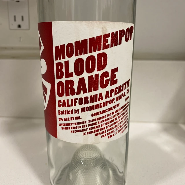 Mommenpop Blood Orange aperitif