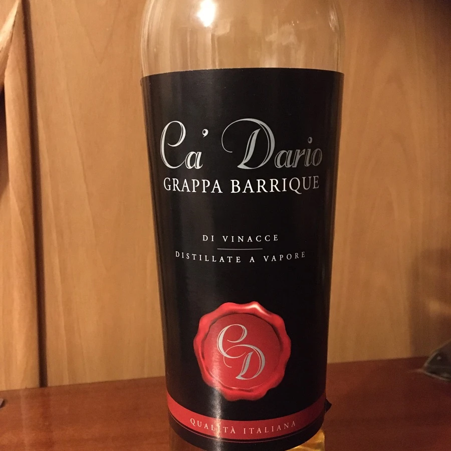Grappa Barrique Ca'Dario Valdoglio