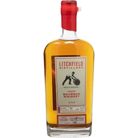 Litchfield Distillery Batchers Bourbon Brlsel