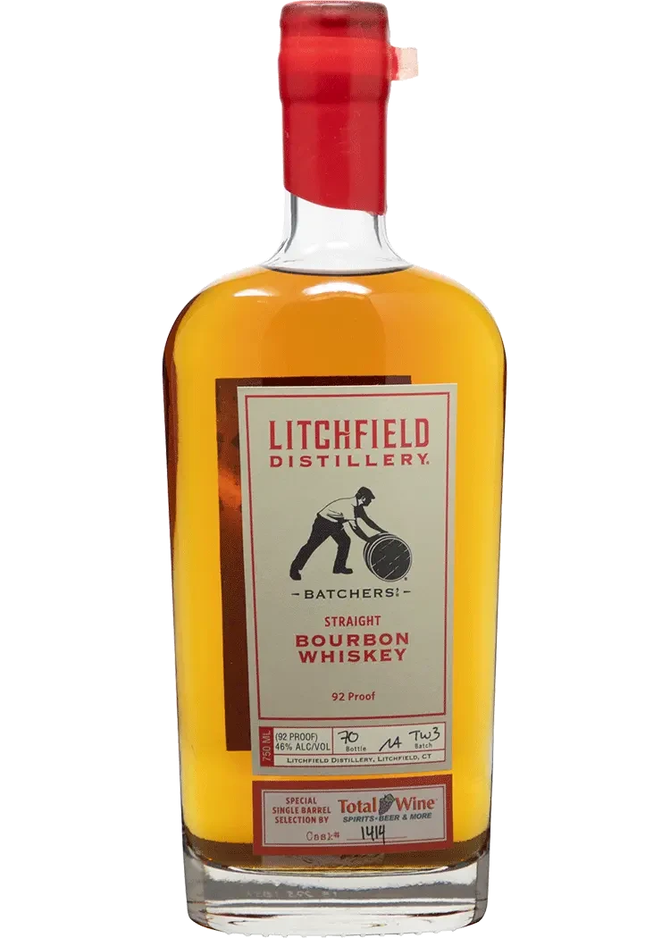 Litchfield Distillery Batchers Bourbon Brlsel