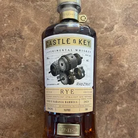 Castle & Key Experimental Series Rye Whiskey Finished in Vino de Naranja Barrels